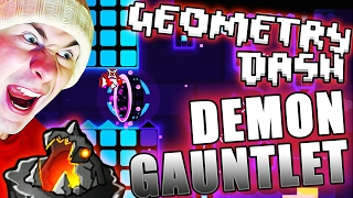 Geometry Dash DEMON GAUNTLET Vibration 23 [upl. by Gredel]