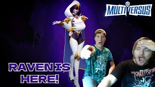 MULTIVERSUS RAVEN TRAILER REACTION [upl. by Aveer]