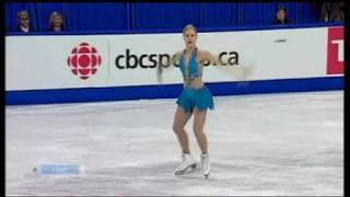 Joannie ROCHETTE FS Skate Canada 2009 [upl. by Blane546]