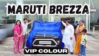 Finally Taking Delivery of New BREZZA 🚗🔥  Maruti Suzuki Brezza zxi Jaipur 2024 brezza2024 jaipur [upl. by Thinia342]