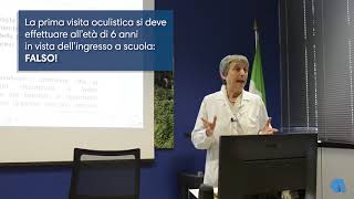 Gigliola Brigadaortottista sfata i luoghi comuni sulloculistica pediatrica  1 [upl. by Nissensohn86]