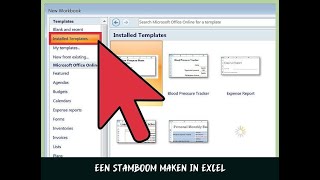 Een stamboom maken in Excel [upl. by Assyl252]