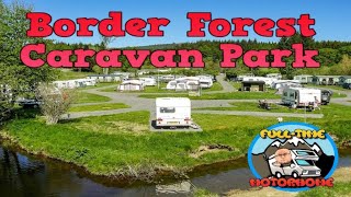 Border Forest Holiday Park near Otterburn Northumberland UK [upl. by Keever]