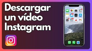 Cómo descargar un vídeo de Instagram gratis y sin aplicaciones de terceros [upl. by Chauncey202]