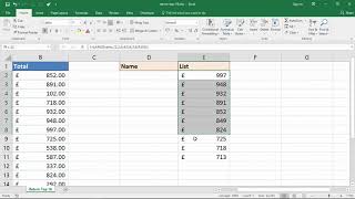 Top 10 Values with One Excel Formula [upl. by Llehcsreh]