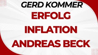 Gerd Kommer über Erfolg Andreas Beck Zinserhöhung und Immobiliencrash [upl. by Nathalia]