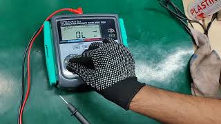 REPAIR KYORITSU INSULATION CONTINUITY TESTER 3005A  INGRESS MALAYSIA [upl. by Forrest]