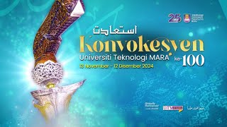 Istiadat Konvokesyen UiTM ke100 Sidang 1 [upl. by Andrien]