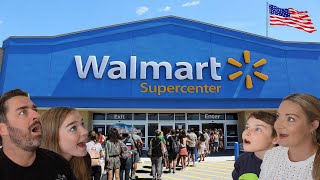 New Zealand Family Go To Walmart For The First Time [upl. by Lednew]