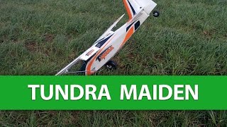 HobbyKing Durafly Tundra Maiden Flight Snazzy Anniversary Edition [upl. by Li]