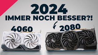 ALT GEGEN NEU 2080 SUPER Vs 4060 TI [upl. by Ayoral]