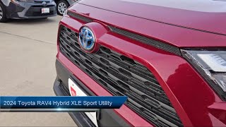 2024 Toyota RAV4 Hybrid XLE Sport Utility P24625 St Paul Minneapolis Maplewood White Bear Lake [upl. by Anayeek]