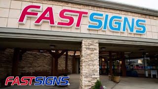 Why One FASTSIGNS® Franchise Wasn’t Enough for This Couple  Franchise Opportunities [upl. by Noreen339]