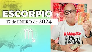 ESCORPIO  Horóscopo de hoy 17 de Enero 2024 [upl. by Adala]