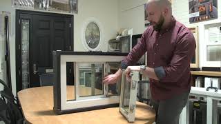 How to remove a Provia Window slider sash morningstardoorsandwindows​ provia [upl. by Nylzor]