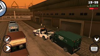 Towing Car in GTA SA  I love this car 🚘 gta [upl. by Anelleh]