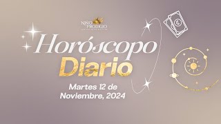 Horóscopo Diario  ¡Conoce tus predicciones para el 12 de noviembre de 2024 [upl. by Heisel]