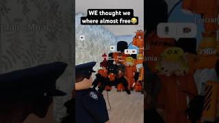 WE DID NOT ESCAPE  ROBLOX MIC UP [upl. by Kristal]