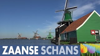 The remarkable windmills at Zaanse Schans  Holland Holiday [upl. by Shaw628]