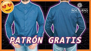 🔥Camisa para HOMBRE paso a paso Fácil Y ECONÓMICO 💸  ¡¡Patrón GRATIS [upl. by Latsyrk]