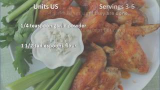 Applebees Chicken Wings recipe [upl. by Haye339]