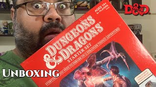 Unboxing Dungeons amp Dragons 5e Stranger Things  Starter Set [upl. by Nagad]