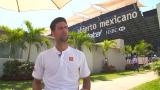 Djokovic Nadal look forward to Mexican Open [upl. by Dubenko]