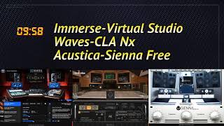 Waves Nx Immerse Virtual Studio  Sienna Free Final Mix [upl. by Einahc930]