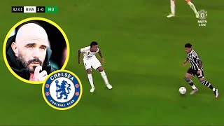 Jadon Sancho vs Real Madrid  WELCOME TO CHELSEA  Goal amp Skills 🎯🔵 [upl. by Yewed]