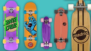 Distintos tipos de SKATEBOARDS ¿Hay diferencia [upl. by Adnara125]