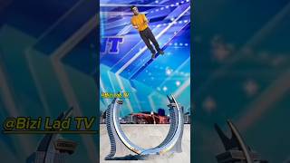 Magic boy spiral turning biziladtv agt talent entertainment funny [upl. by Ecnahs]