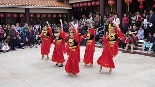 Chinese New Year 2018 Celebration at IBPS Temple in Austin TXChinese Dance [upl. by Zack718]