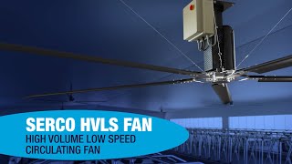 Serco HVLS fan [upl. by Dennis]