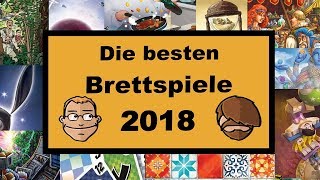 Die besten Brettspiele 2018  Unsere Top 3 nach Kategorie [upl. by Llovera273]