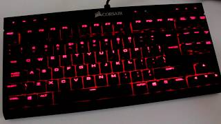 Corsair K63 light effects [upl. by Yrrehs191]