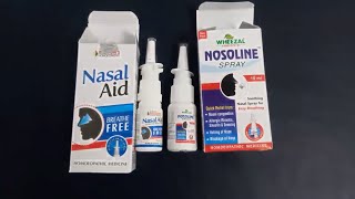 Homeopathic Nasal Sprays [upl. by Leis]