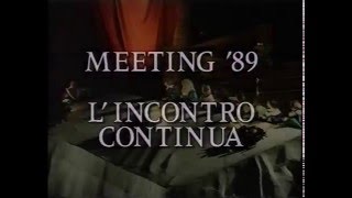 10° Meeting di Rimini 1989 Il racconto [upl. by Darsey599]