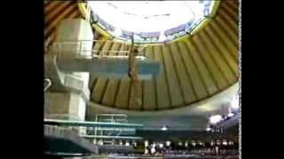 101A Greg Louganis  Front Dive Straight [upl. by Ahilam]