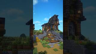 Blacksmith Armory ⚒️🛡️l Minecraft Medieval Builds [upl. by Narag113]