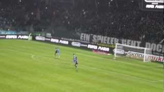 Minute 77 Einwechslung Mario Haas Sk Sturm Graz  Wr Neustadt 01122012 HDHQ [upl. by Enialedam]