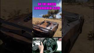 ON THE WATER LAMBORGHINI AVENTADOR SC20 rebuildingfh5 forzahorizon5 shorts [upl. by Litton]