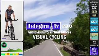 Virtual Cycling by TelegimTV Clase impartida por Jesús Mora virtualtraining  Cycling Indoor [upl. by Aicirpac]