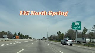 I45 Spring to Conroe [upl. by Fiorenze]