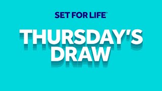 The National Lottery Set For Life draw results from Thursday 15 February 2024 [upl. by Connor]