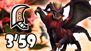 MH4UMH4G G3 テオ・テスカトル  359 大剣スピードラン  Teostra Great Sword Solo  GS Speedrun  4KHDCitra PC [upl. by Bertilla]