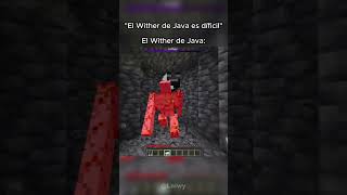 El Wither Débil de Minecraft minecraft minecraftmemes minecraftshorts [upl. by Laeira]