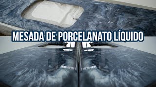 Mesada de Porcelanato Líquido [upl. by Gone]