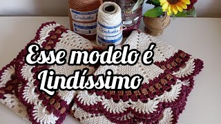 📌 esse modelo é lindíssimo e lucrativo 🤑 pesomedida e valor de venda 🫰vlogcroche vlog [upl. by Franciska]