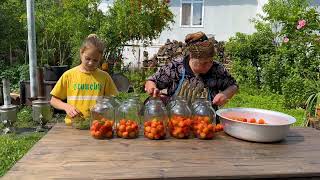 GRANDMA COOKING COFFEE CAKE FOR RAMADAN IFTAR HARVESTING REDCURRANT AND COOKING JAM APRICOT CAKE [upl. by Priscella]