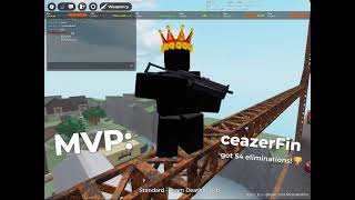 Roblox Weaponry 46 kill streak [upl. by Carma]